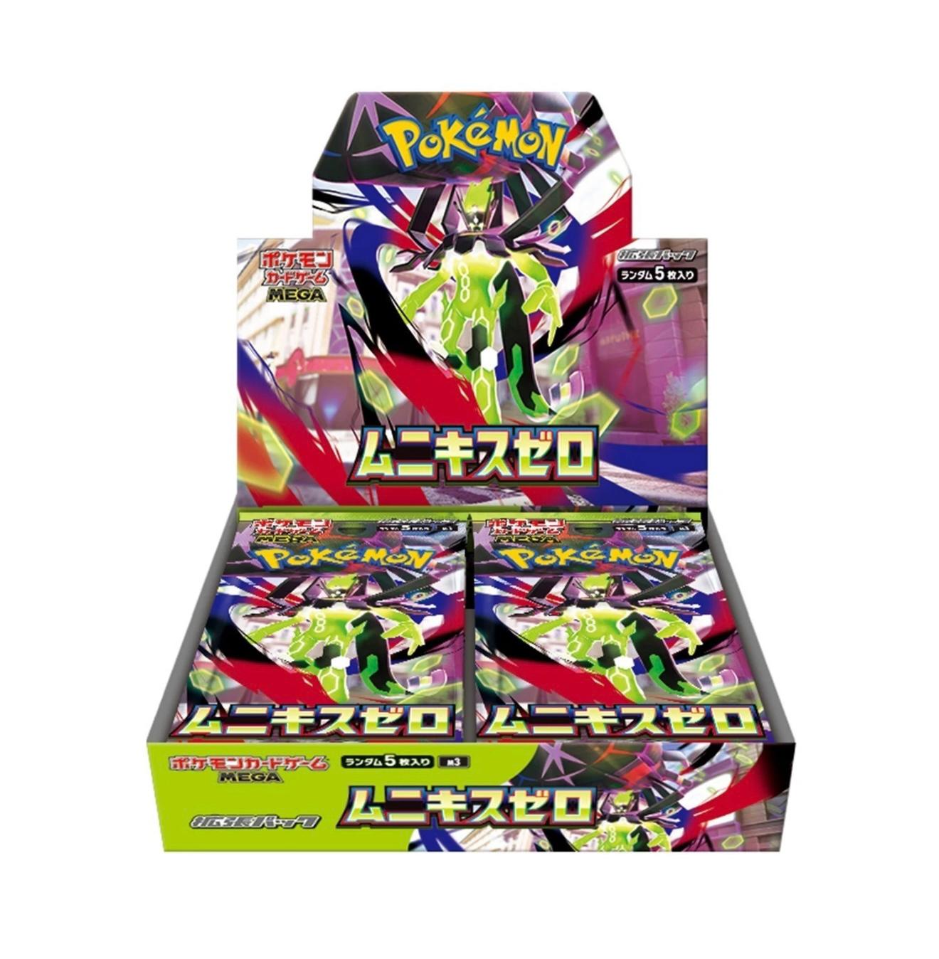 *PRE ORDER* Pokemon card MEGA Munikis Zero Booster Box M3 Japanese w/Shrink New from JP